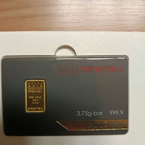 한국금거래소 골드바 3.75g 이미지