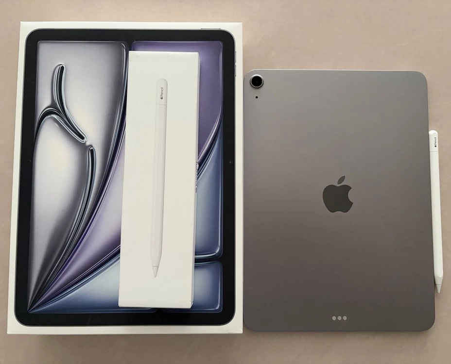 아이패드 에어 11 M3 스페이스그레이 128 Wifi + 애플펜슬 usb-c 이미지