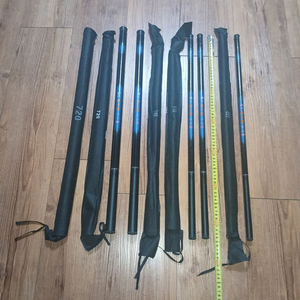 [새상품]초경량 민물낚시대 5.4M/접었을때 64cm 잉어, 붕어/ 장대 이미지