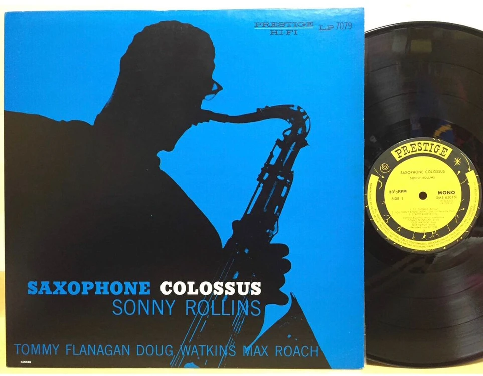 LP ; sonny rollins - saxophone colossus 소니 롤린스 재즈 명반 jazz 이미지