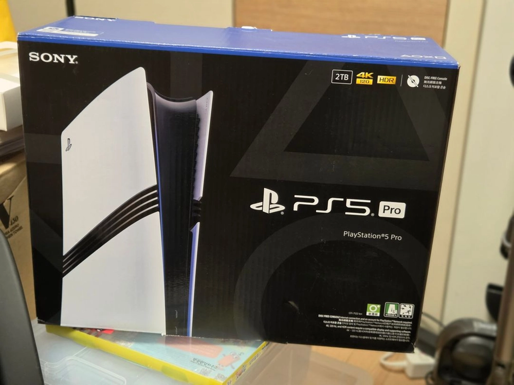 PS5 Pro 2TB 신공정 CFI-7122 B01 미사용 풀박스(펌웨어 11.60) - 안심되는 중고거래