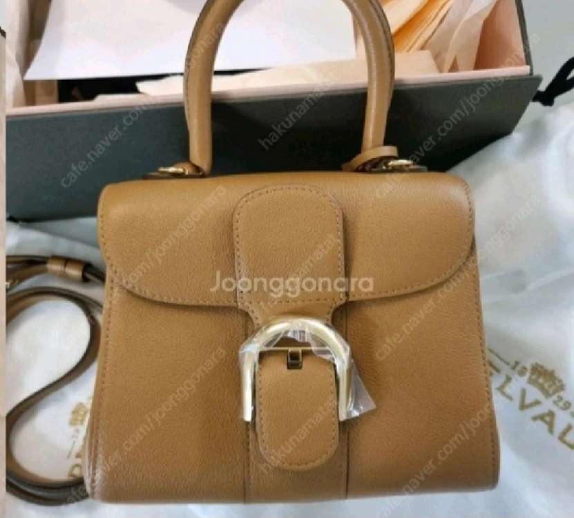 델보 브리앙 미니 로데오카프 가죽 베제탈 새상품 이미지