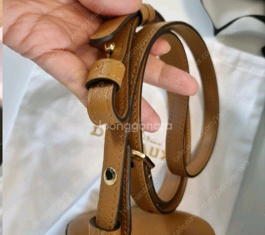 델보 브리앙 미니 로데오카프 가죽 베제탈 새상품 이미지