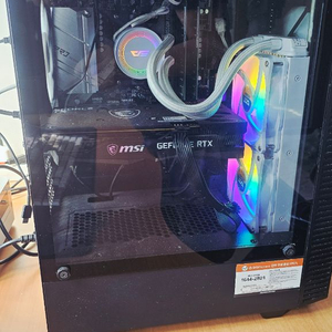 AMD 라이젠5 5600X RTX 3050 게이밍 PC 본체 팝니다 이미지