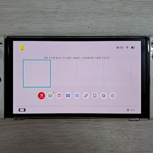 닌텐도 스위치 oled S급 본체 + 조이콘 (악세사리.구성품X) 이미지