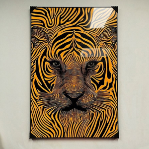 그림 액자 팝아트 인테리어소품 호랑이그림 호랑이액자 대형그림액자 거실인테리어 아트포스터 캔버스액자 팝아트액자 이미지