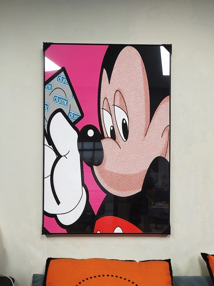 그림 액자 팝아트 인테리어소품 팝아트 그림 액자 인테리어소품 대형그림액자 거실인테리어 아트포스터 캔버스액자 이미지