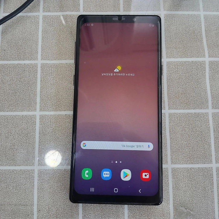 9만원)삼성 갤럭시노트9 램8G 용량512G 밧데리없음 이미지