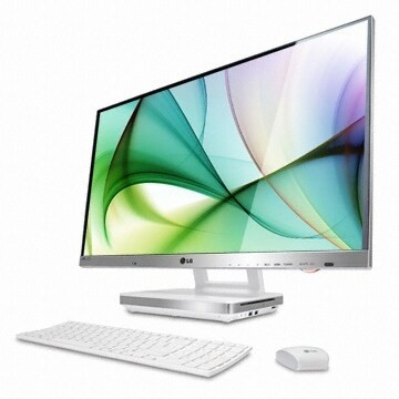 엘지 22인치 일체형 PC LG22V24 PC N2930 4G SSD 120 인강 일체형PC 저렴히 8만원에 판매 이미지