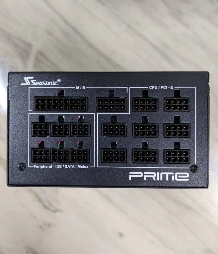 시소닉 프라임 Prime 골드 티타늄 포커스 Focus 750W 1300W 파워서플라이 이미지