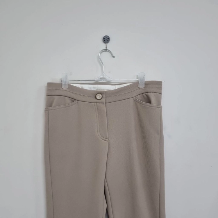한섬MINE 마인 베이지 슬림핏 팬츠 64-94 / 고급소재 이미지