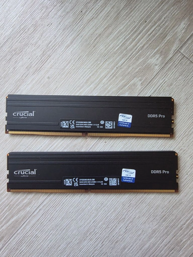 크루셜 DDR5 Pro 5600 64기가 (32x2) 이미지