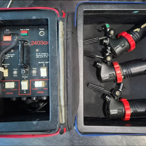 Speedotron 2403cx 2400Ws 파워팩 + 202VF 헤드 3개 + 3kVA 다운트랜스 이미지