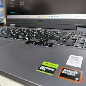 RTX5060 라이젠7 250 고사양 게이밍 노트북 이미지