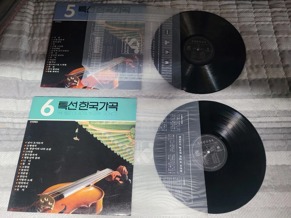 특선 한국가곡 LP 음반 1~6집 이미지