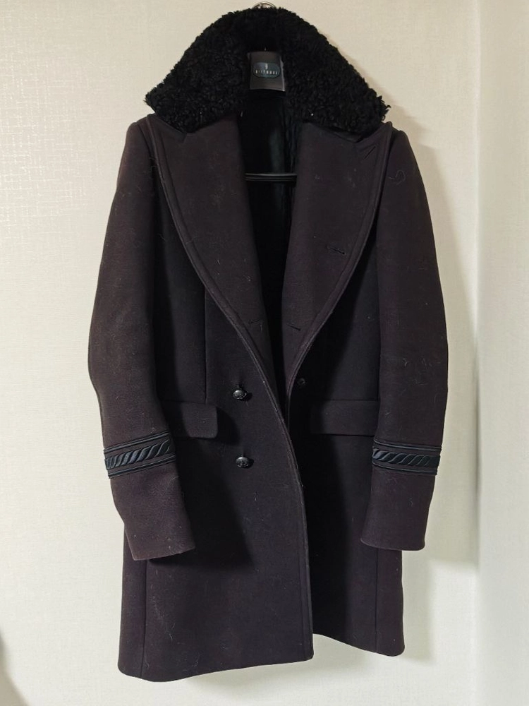 시스템 울 캐시미어 양털 코트 100사이즈 (프로섬) 이미지