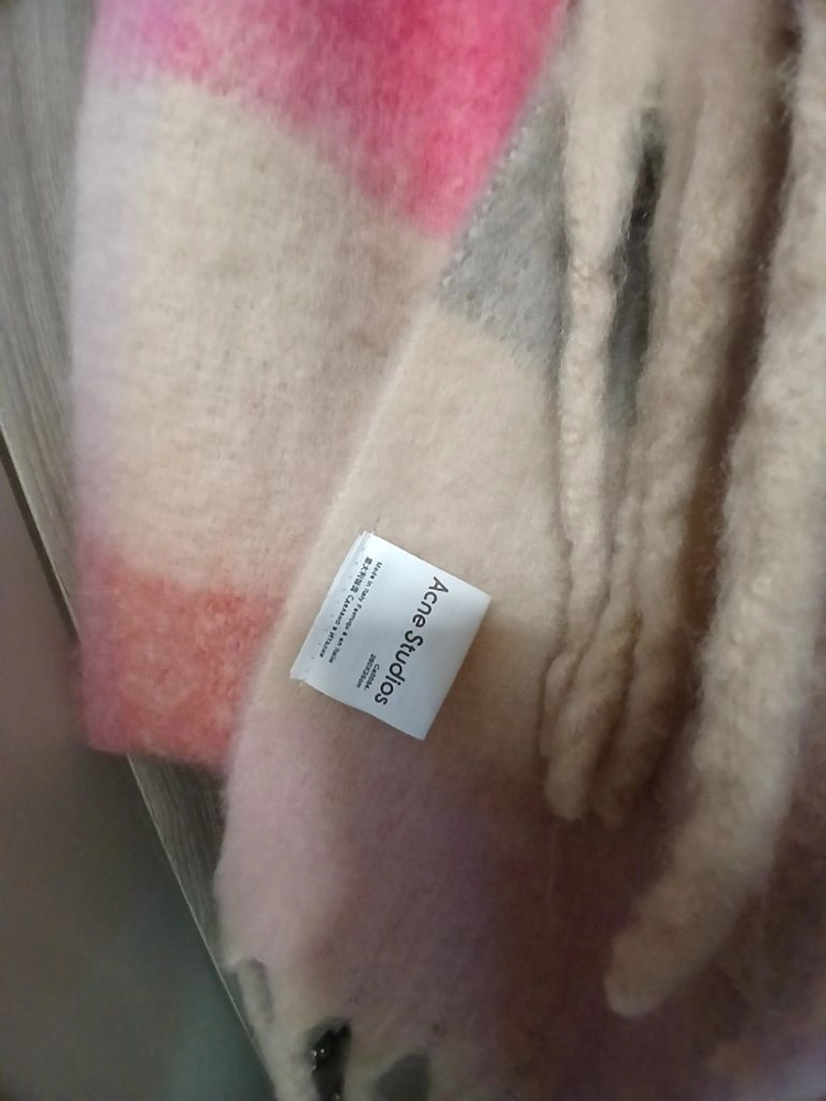 Acne Studios 아크네 체크 머플러 이미지