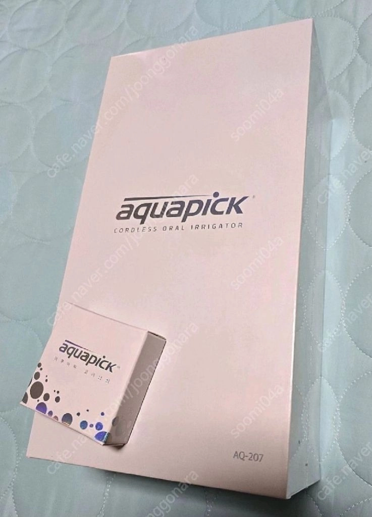 완전 미개봉 아쿠아픽 AQ-207 무선구강세정기 새상품 판매합니다 이미지