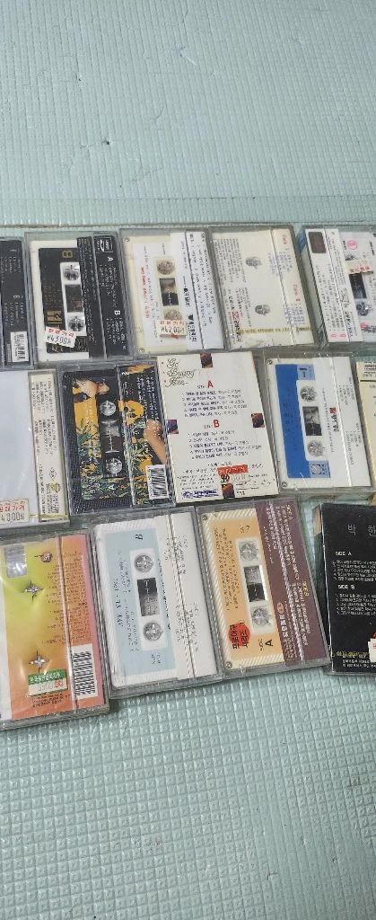 미개봉 옛날 카세트 테이프 20개 이미지