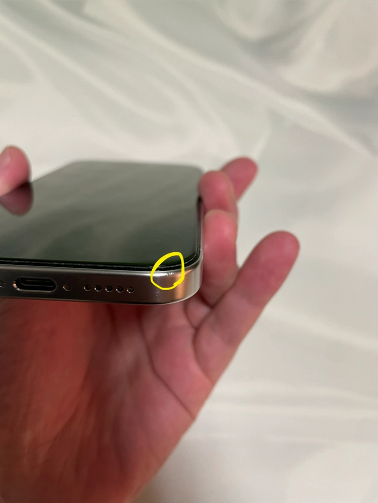 아이폰15프로 128gb 실버 자급제 이미지