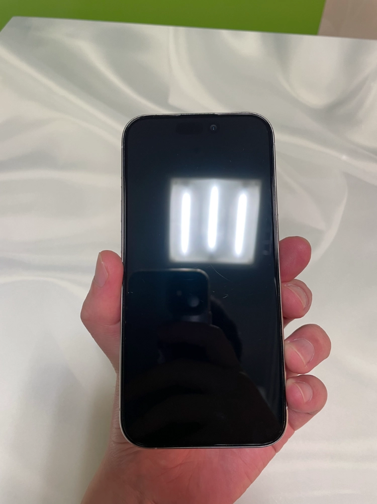 아이폰15프로 128gb 실버 자급제 이미지
