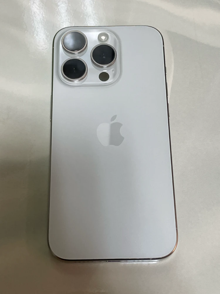 아이폰15프로 128gb 실버 자급제 이미지