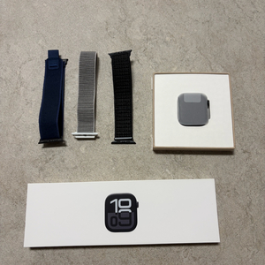 애플워치 10 제트블랙 gps 46mm 리퍼 미사용 이미지