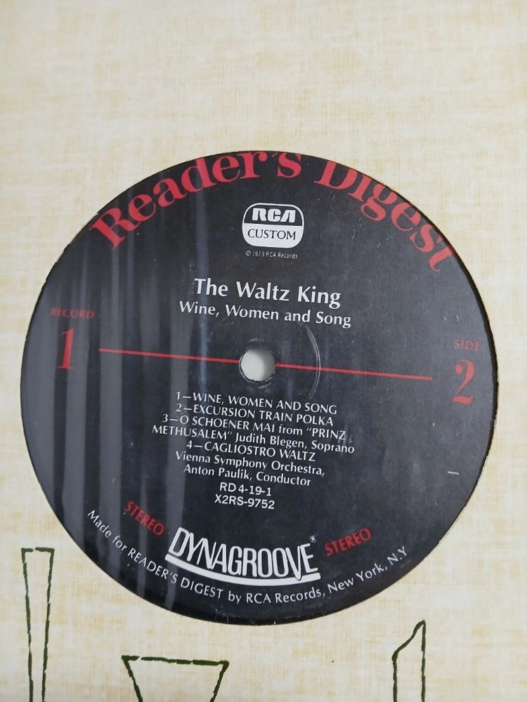 [리더스 다이제스트] 요한 슈트라우스 2세 - The Waltz King 5LP 박스세트 이미지