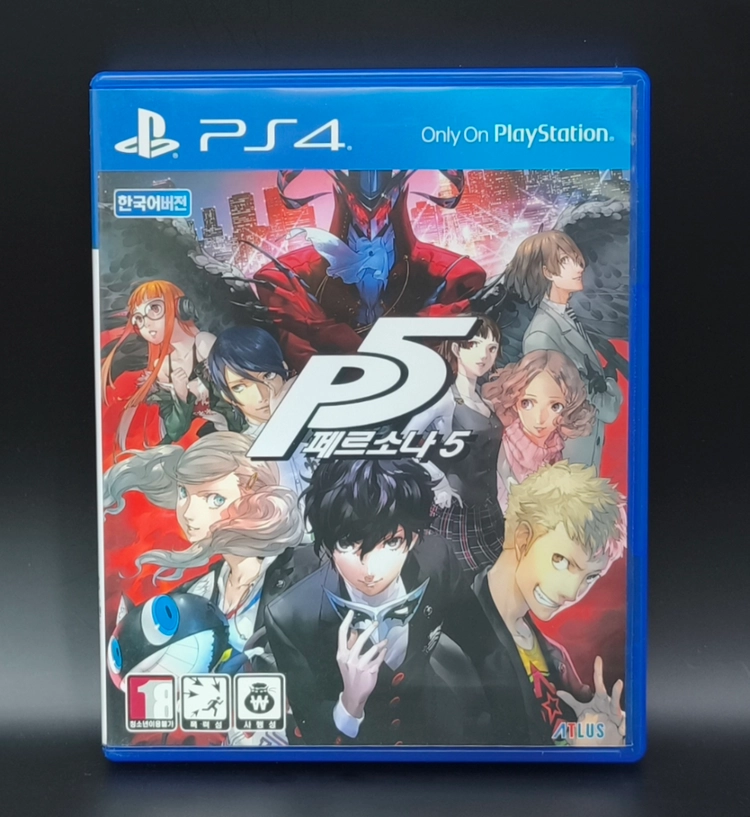 플스4, PS4 정발 한글 페르소나5 플스5호환 이미지