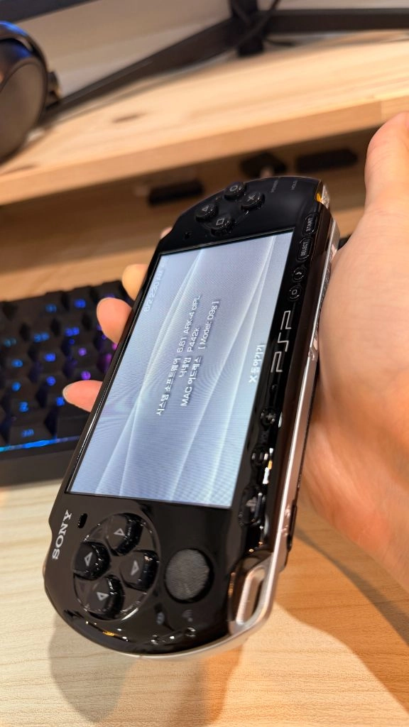 PSP3000 128GB C타입 IPS 피아노블랙 이미지