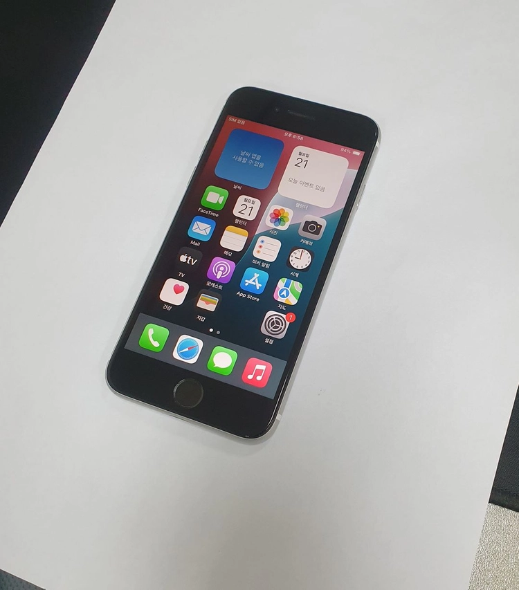 아이폰SE2 256GB 화이트 배터리100% 기능정상 중고폰 209365 이미지