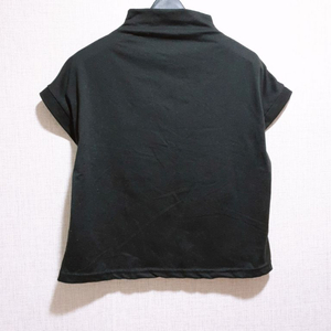 반목 반팔티, 이너티, 외출복, 티셔츠, 블랙티, 검정티, 레이어드, 티블라우스 이미지
