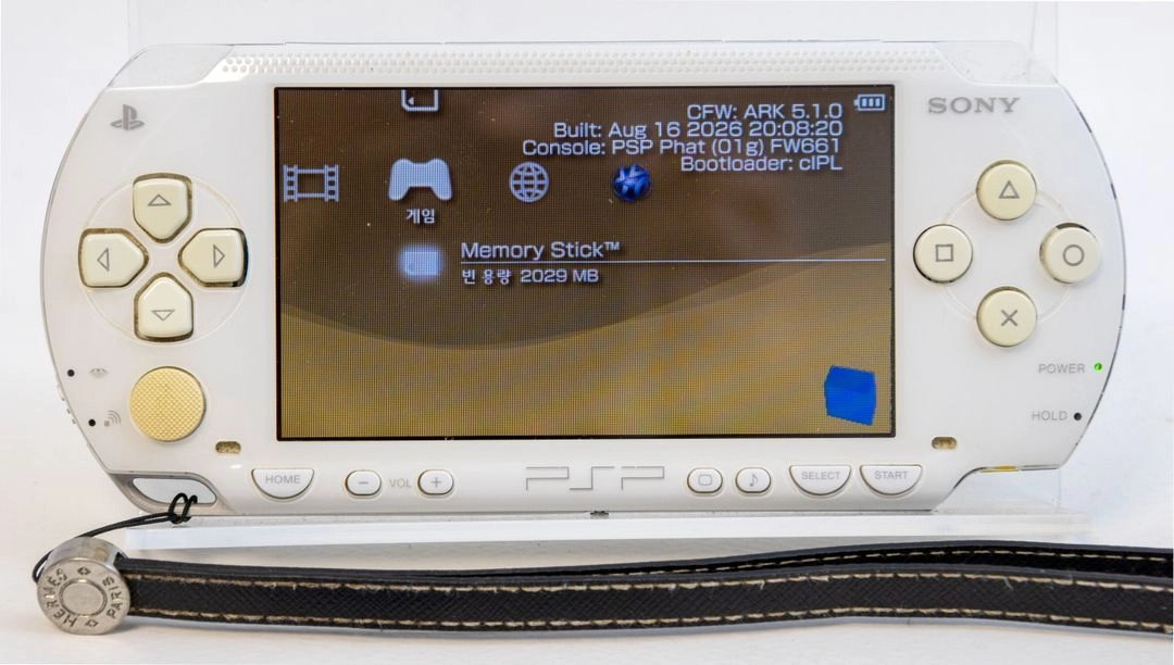 소니 PSP 1000 휴대용 게임기 일판 세트 이미지