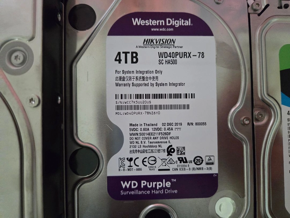4tb nas / CCTV녹화 HDD 하드디스크 이미지
