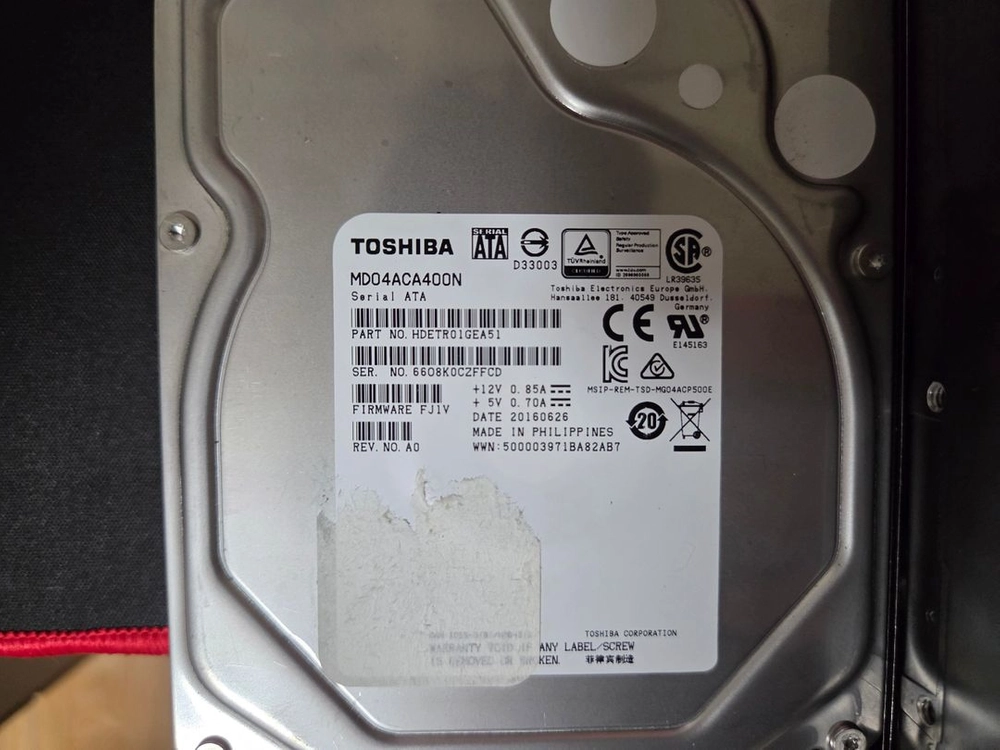 4tb nas / CCTV녹화 HDD 하드디스크 이미지