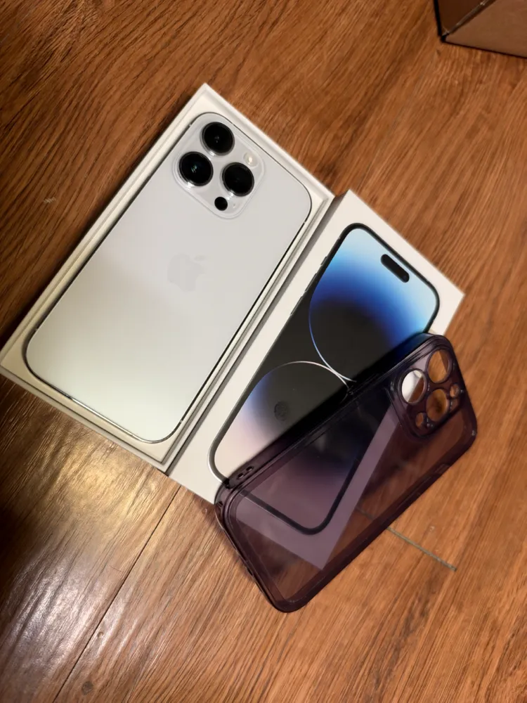 아이폰14프로 256GB 실버 이미지