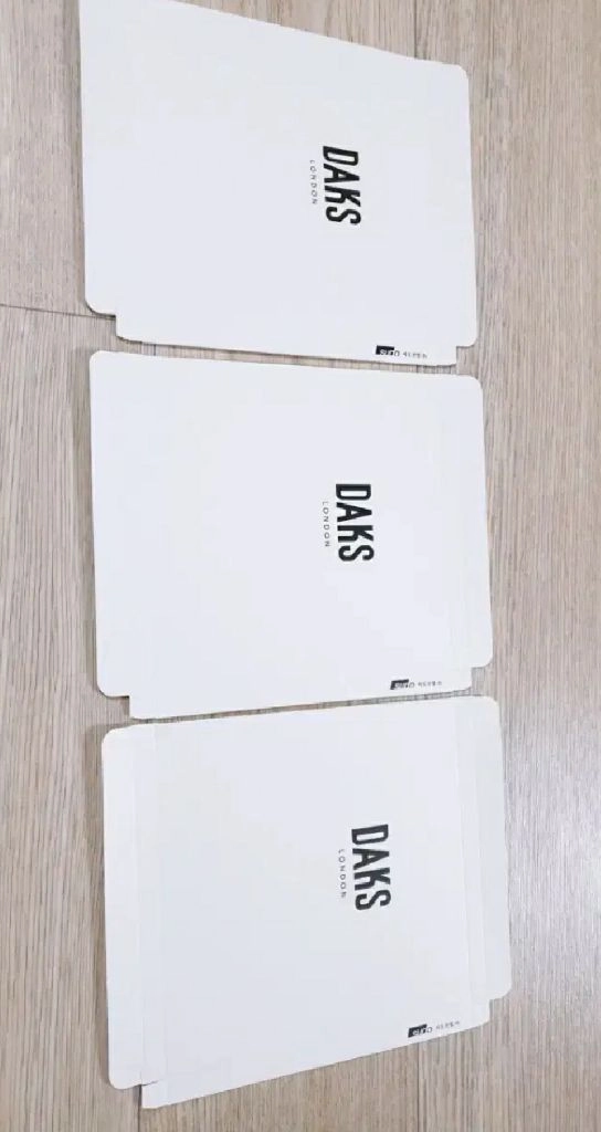(새상품) 닥스,레노마 손수건 포장케이스 선물용기,포장곽,상자 이미지