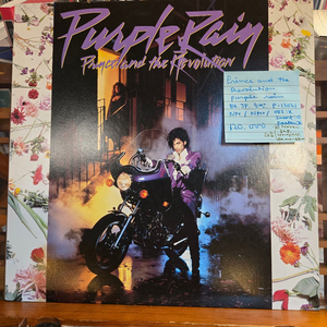 Prince & the Revolution.purple rain.84.JP.초반.NM/NM+.민트급LP 이미지