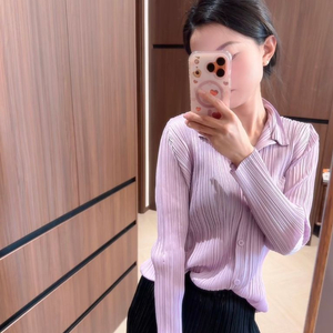 플리츠플리즈 셔츠 탑~ 이미지