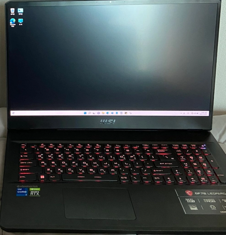MSI GP76 Leopard 11UG RTX3070 이미지