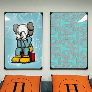 그림 액자 팝아트 인테리어소품 카우스그림 카우스액자 팝아트 인테리어소품 대형그림액자 거실인테리어 아트포스터 이미지