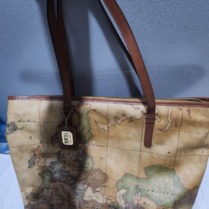 세일러백 지도패턴 가방 플리마클라세 이미지