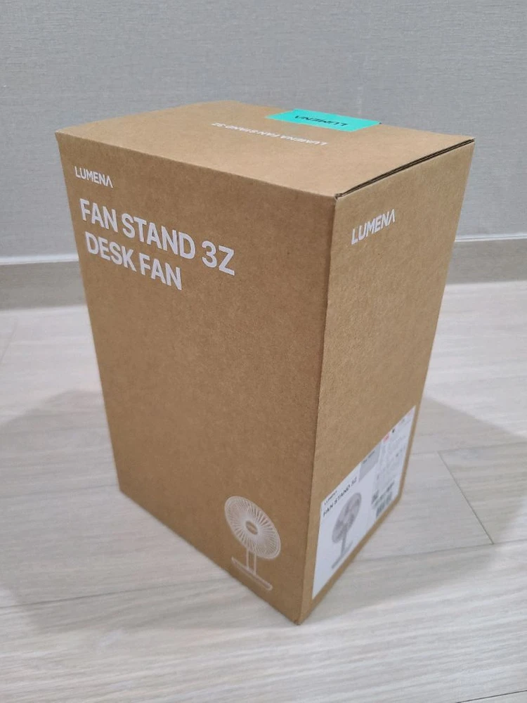 루메나 FAN STAND 3Z 스카이 화이트 데스크팬 이미지