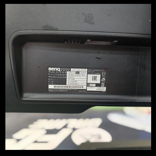 모니터-BenQ XL2411b 24인치 게이밍 이미지