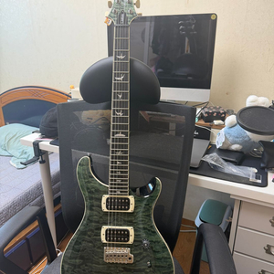 PRS SE 2026 Cu24 Quilt Teal Black 이미지