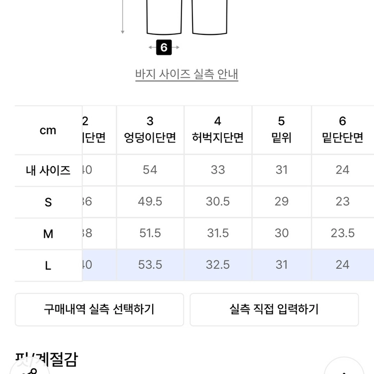 토아베 스트레이트 데님 m, l 이미지