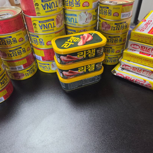 동원참치85g14개 동원참치150g10개 리챔120g3개 3분카레 5개 일괄싸게팝니다 이미지