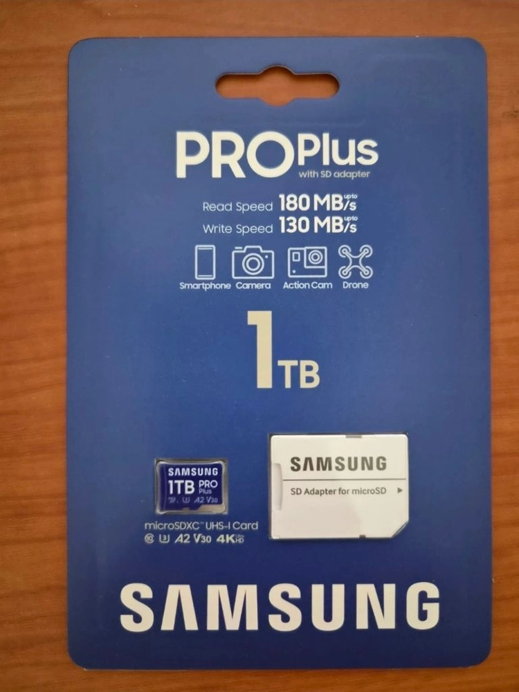 삼성 PRO Plus 1TB 마이크로 SD카드 이미지