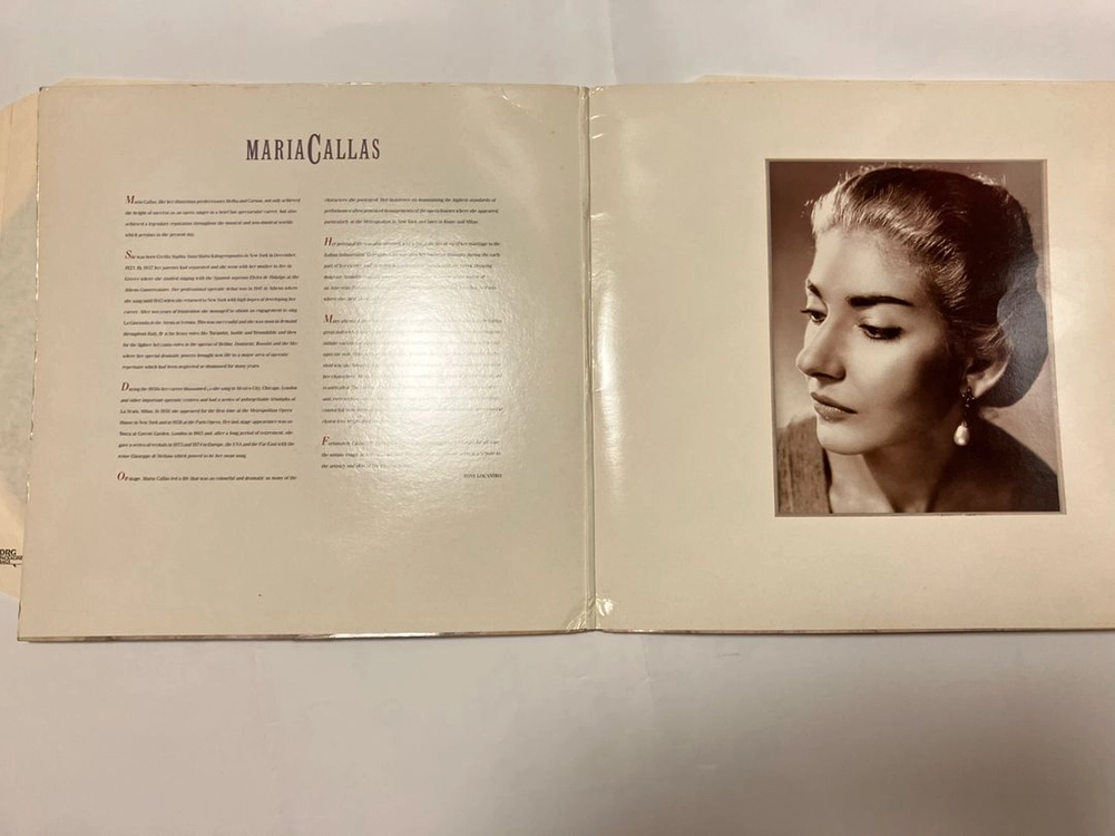 (수입) 마리아 칼라스 컬렉션 2LP 앨범 이미지