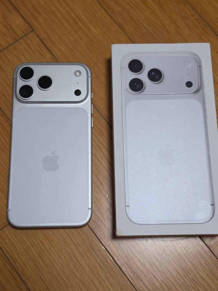 아이폰17프로맥스 256GB 실버 이미지